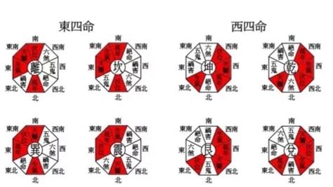 坐東向西 風水|八宅風水講解：什么是東四宅與西四宅？